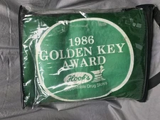 Vintage 1986 Hook’s Dependable Drug Store Golden Key Award Golf Stadium Pad