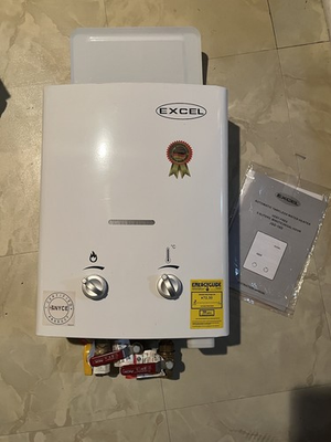 #ad EXCEL 1.6 GPM TANKLESS LP WATER HEATER LOW PRESSURE STARTUP VENTFREE LPG $130.00