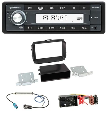 Continental USB MP3 AUX 1DIN Autoradio für Alfa Romeo Giulietta 940 Facelift ab - Bild 1 von 4