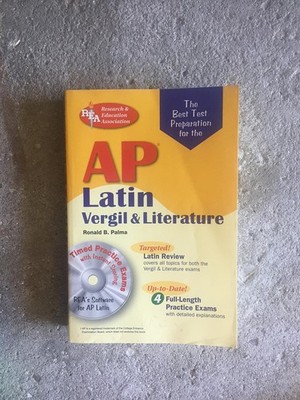 AP Latin Vergil and Literature Exams w/CD-ROM (REA)The Best Test Prep for (Adva,