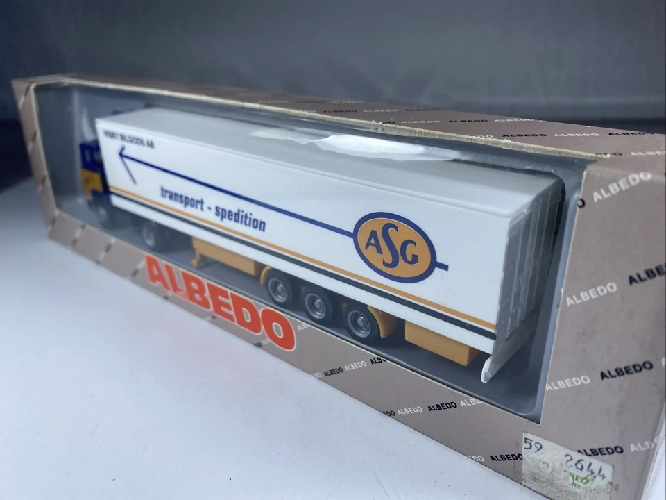 T33 ALBEDO 1:87 H0 LKW SCANIA 111 kurzes Fh ASG Nr 111121 Schweden - Bild 3 von 4