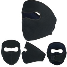 Winter Women Men Fleece Windproof Ski Half Face Mask Earmuffs Warmer for Cycling