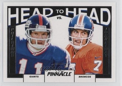 2024 Panini Encore Head to Head Phil Simms John Elway #11 HOF 16wc