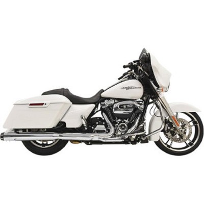Bassani Manufacturing 1F742 4in Quick Change Series Slip-On Endtöpfe - Chrome
