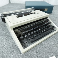 Olivetti Lettera 31 Typewriter Portable Italy Working W/ Case Vintage 1968 Dora thumbnail
