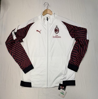 Puma AC Milan Stadium Fly Emirates Track Jacket Full Zipper Men's