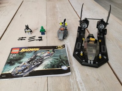 VERY RARE Retired Lego set 7780 The Batboat: Hunt for Killer Croc 100% Complete