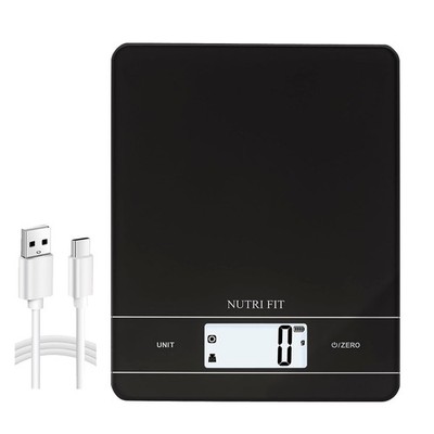 Digital Kitchen Scales, High-Precision Electronic Scales with Dough Scraper