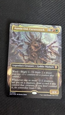 Auntie Ool, Cursewretch, 0002 Mythic, Lorwyn Eclipsed Commander, MTG