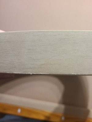 1-5/16'' Wide x 3mm PVC EdgeBanding Wilsonart Phantom Ecru #W8212 -200 LF-Unglued