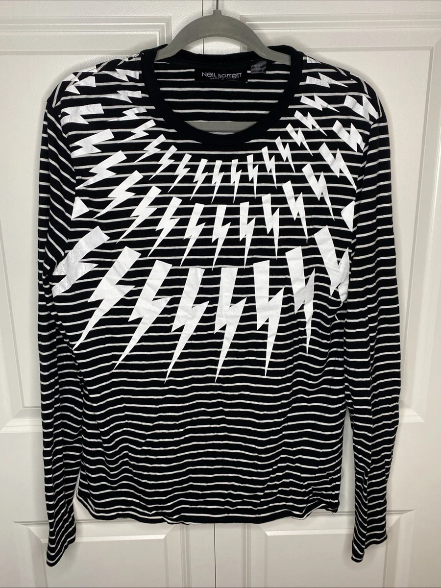 トップス 00s Neil Barrett Layered Long Sleeve Neil Barrett Long Sleeve Regular Size T-Shirts for Men for sale | eBay