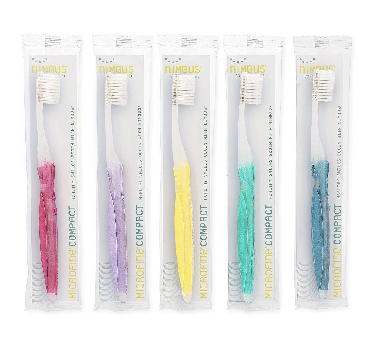 Nimbus Extra Soft Toothbrushes (Compact Size 5 Count (Pack o