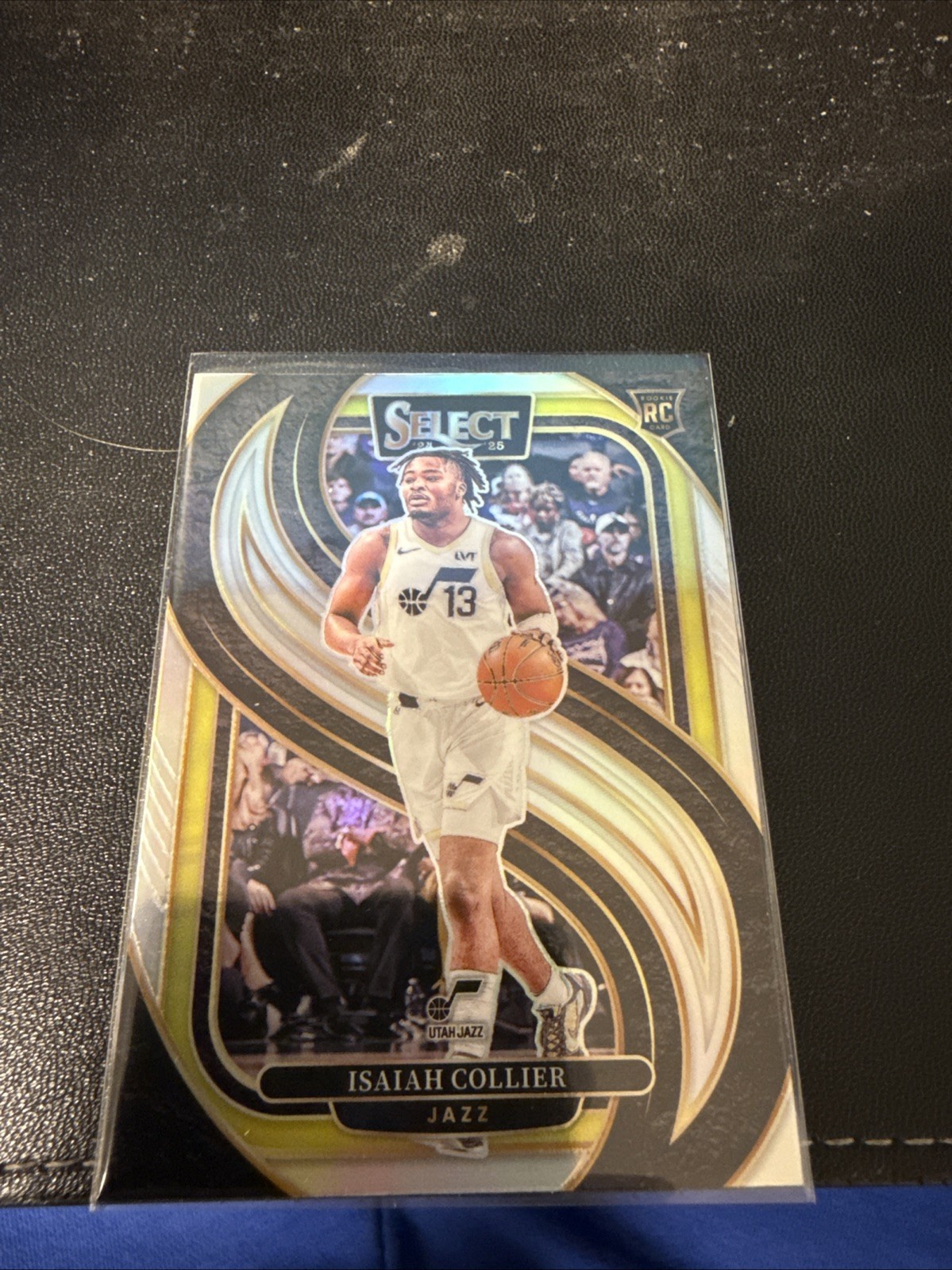 2024-25 Panini Select - Premier Level Isaiah Collier #178 Silver Prizm (RC)