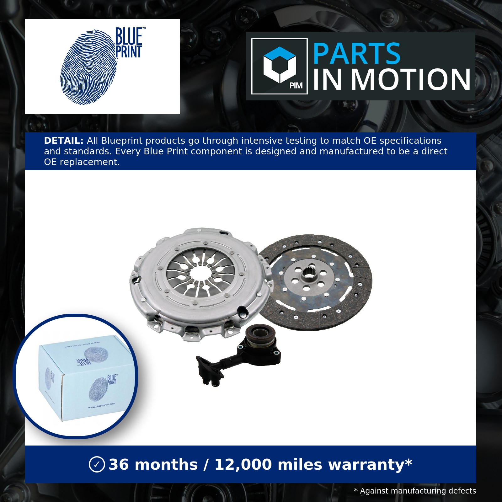 Blue Print Clutch Kit ADBP300117 - Image 6