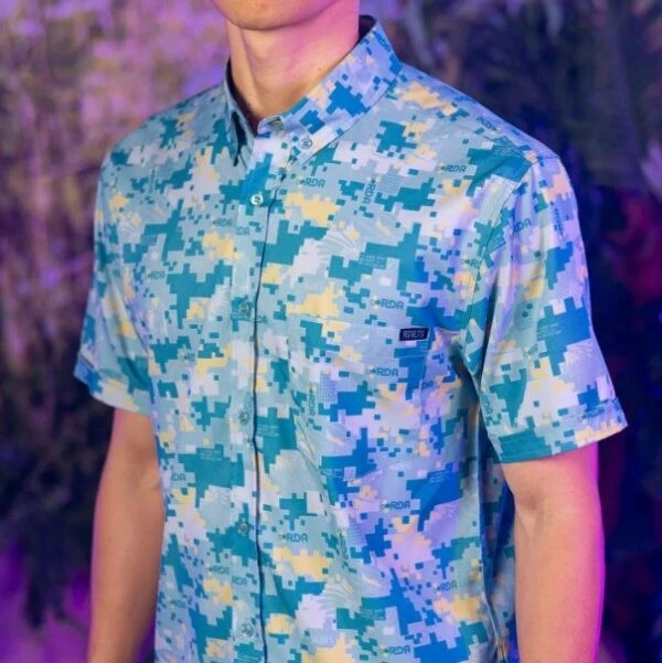 Avatar RDA Camo Men And Women Hawaiian Shirt