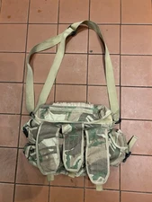 Very Rare British Army Afghan Issue Trials Hybrid Camo Battle Bag Ammo Satchel 