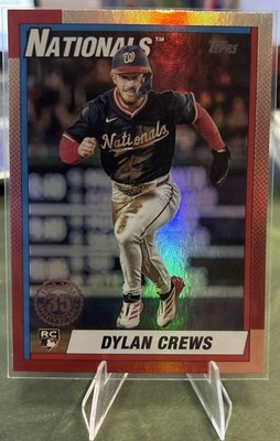 2025 Topps Update Series - 1990 Topps Baseball Dylan Crews #U90-46 (RC)