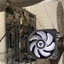 Lenovo MicroATX AM4 Motherboard w/ AMD Ryzen 6-Core CPU  Cooler, DDR4