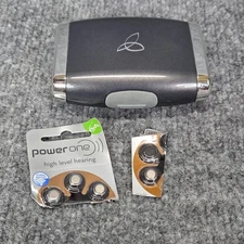 Pair of Phonak Ambra Micro M Hearing Aids with case & 6 Batteries.