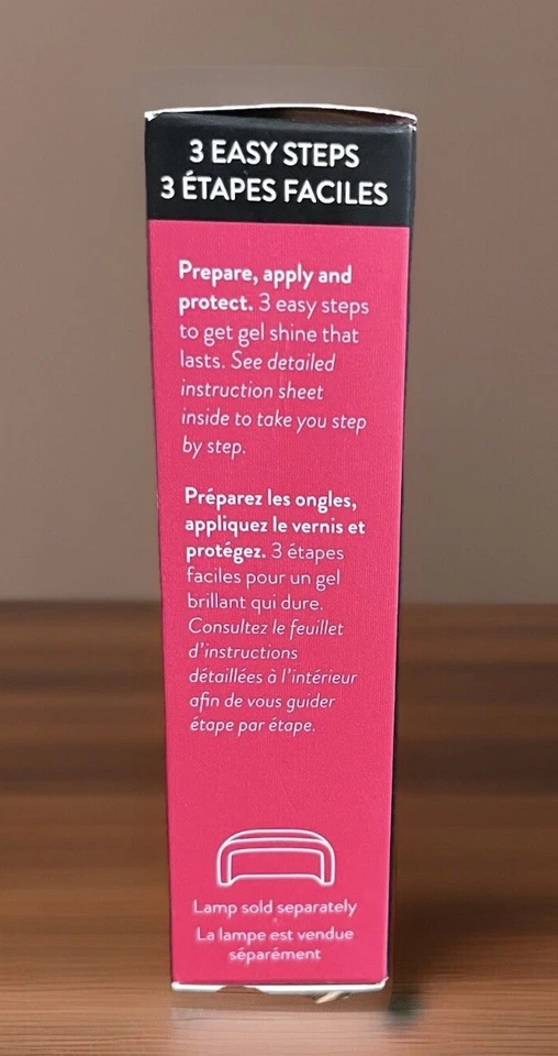 Esmalte de uñas SensatioNAIL Gel Color Rojo en “Back to the Fuchsia” 72588 Foto 3 de 4