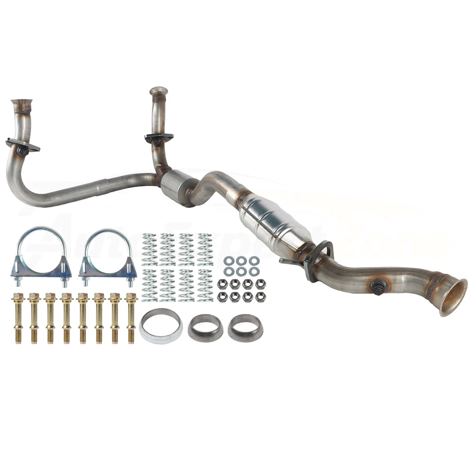 For 2001-2004 Chevrolet S10 GMC Sonoma 4.3L V6 Front Y Pipe Catalytic Converter - Image 4 of 4