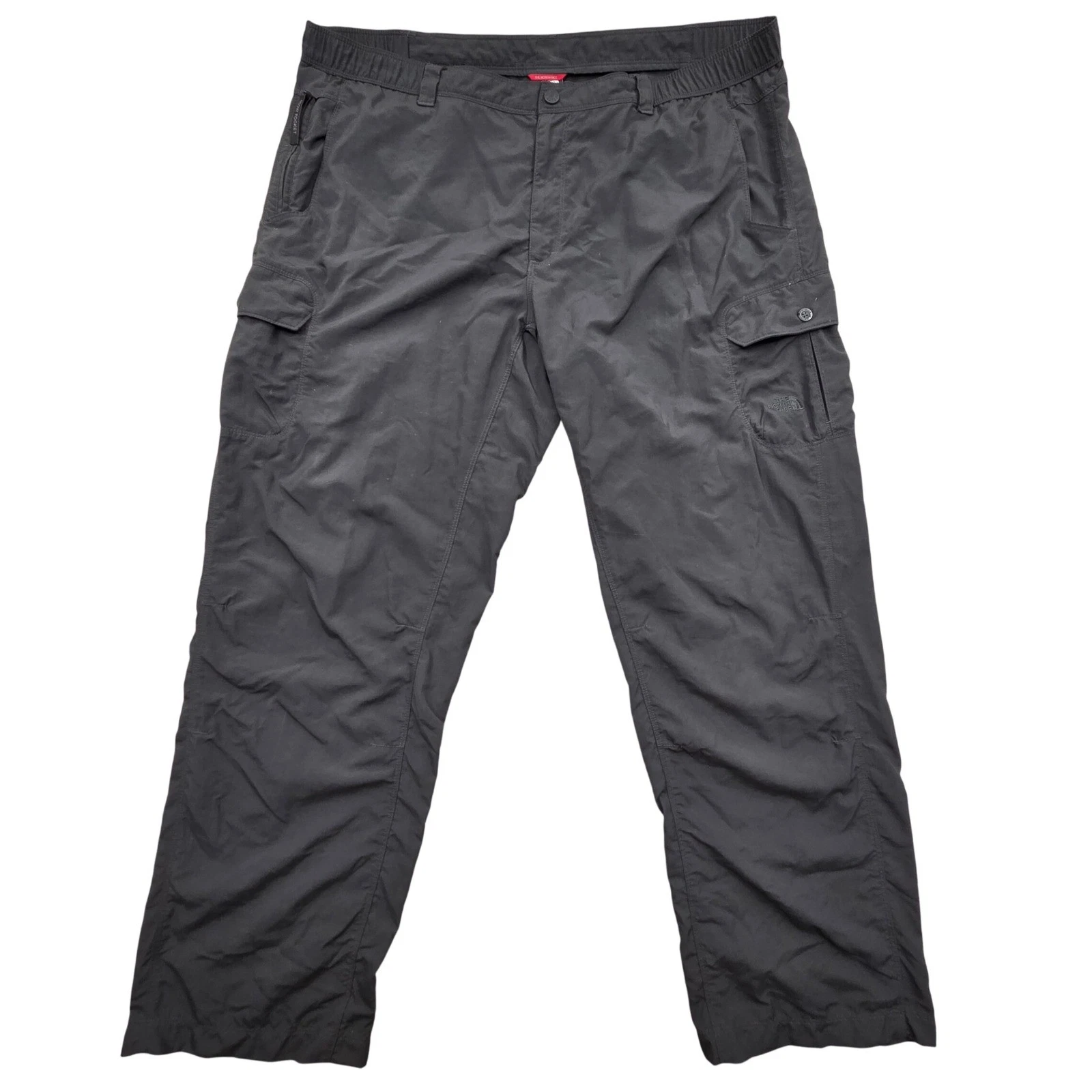 The North Face Horizon Peak Surplus Pants Mens XXL Grey Nylon Hiking Cargo