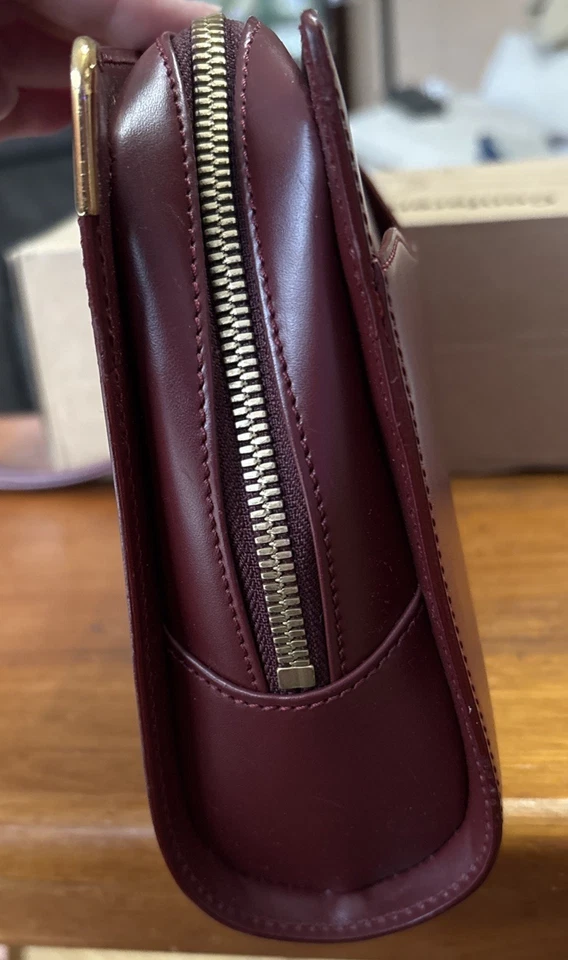 Bolso clutch Cartier Must de Bordeaux vintage de cuero. Foto 2 de 4