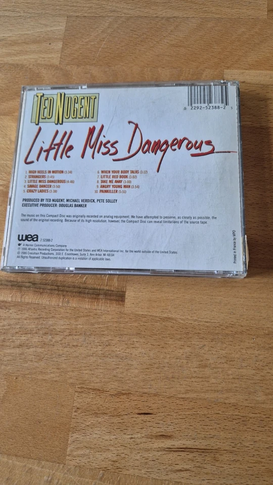Ted Nugent  - Little Miss Dangerous | CD - Bild 3 von 3
