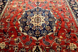 10X13 MASTERPIECE MINT HQ ANTIQUE HAND KNOTED VEGETABLE DYE BAKHTIARII WOOL RUG