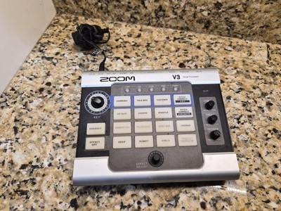 ZOOM V3 Vocal Processor  Voice Effects Multi-Effect Voice Changer Free Shipping.