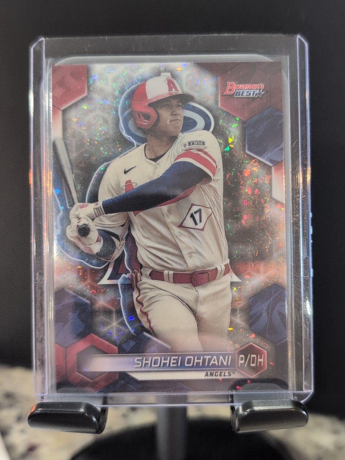 2023 Bowman's Best Shohei Ohtani #62 Mini-Diamond Refractor 250 /299