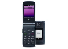 Flip Phone Senior Cell ANS F30 4G LTE Wifi Camera Bluetooth Unlocked Single Sim