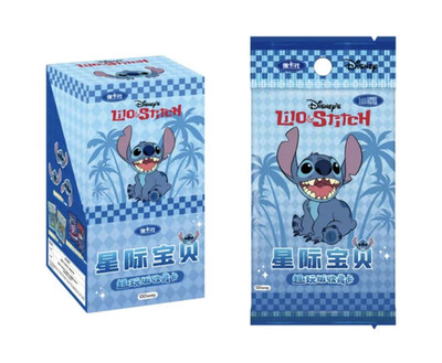 Card Fun Lilo&Stitch Trading Cards Box Brand 10 packs NEW Sealed IN STOCK