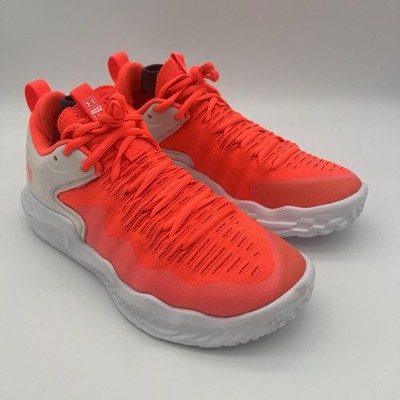 Under Armour Volleyball Shoe Women s Size 10.5 Highlight Ace Flow Orange