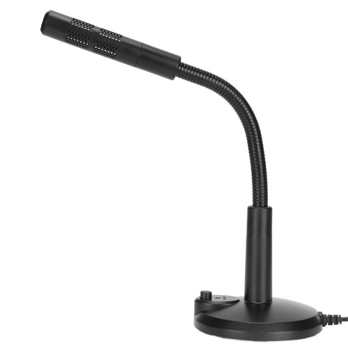 USB Desktop Mic Plug And Play Desktop Omnidirectional Mic With Mute Button Fo FY - Afbeelding 5 van 22