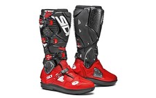 Sidi Crossfire 3 SRS Red Black Mx Boots Off-Road Motorcycle Motocross Enduro