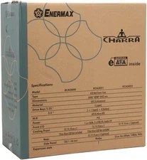 ENERMAX Chakra ECA3052-BL Blue/ Black SECC ATX Mid Tower Computer Case