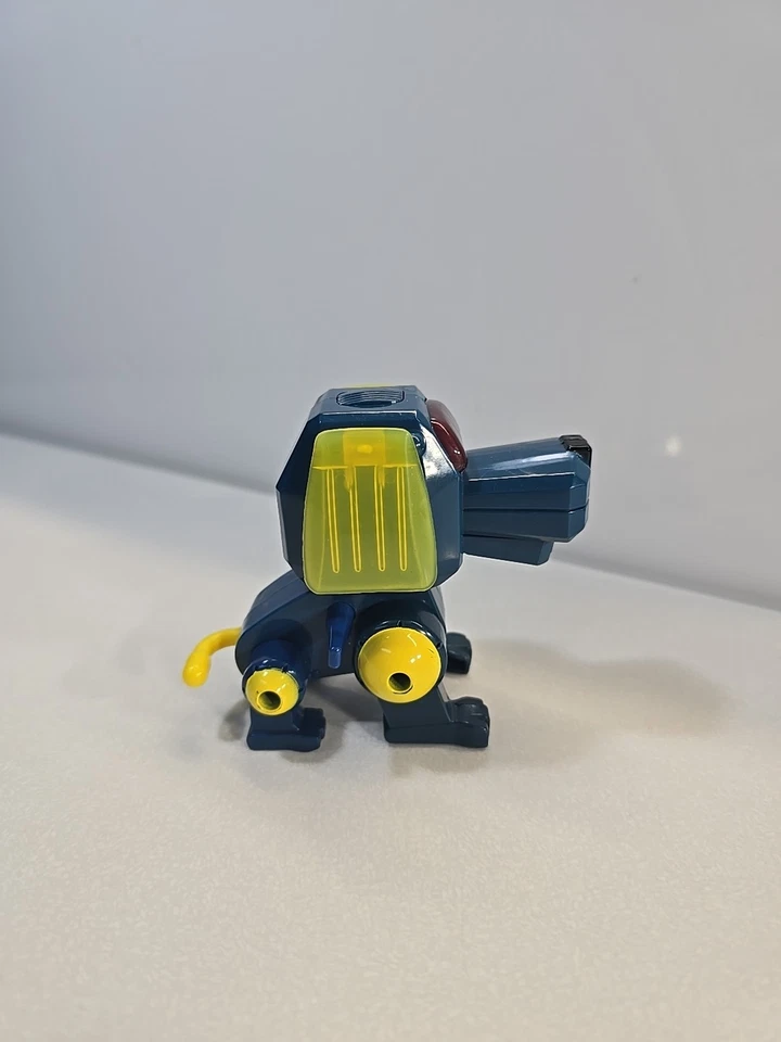 De colección McDonalds WINDUP POO-CHI Robot Perro Azul Verde Y Amarillo 2002 Foto 3 de 4