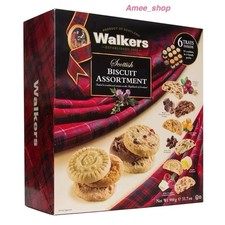 Walkers Short Shortbread Cookie Biscuits Assortment All Butter  Box 900g 6 Trays