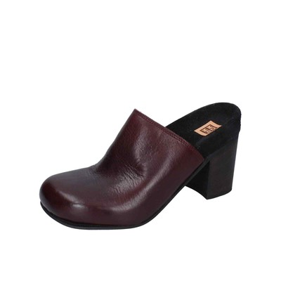 Women's shoes MOMA 7 (EU 37) sandals burgundy leather EY471-37