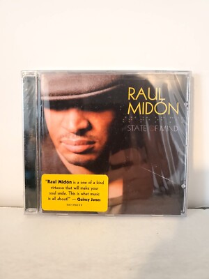 Raul Midon ''State of Mind'' CD SEALED/Brand NEW, (2005), feat: Stevie Wonder %