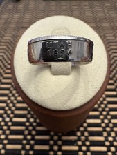 Handcrafted US QUARTER Coin Ring State Quarter Utah Year 2007 Size 6 1/2