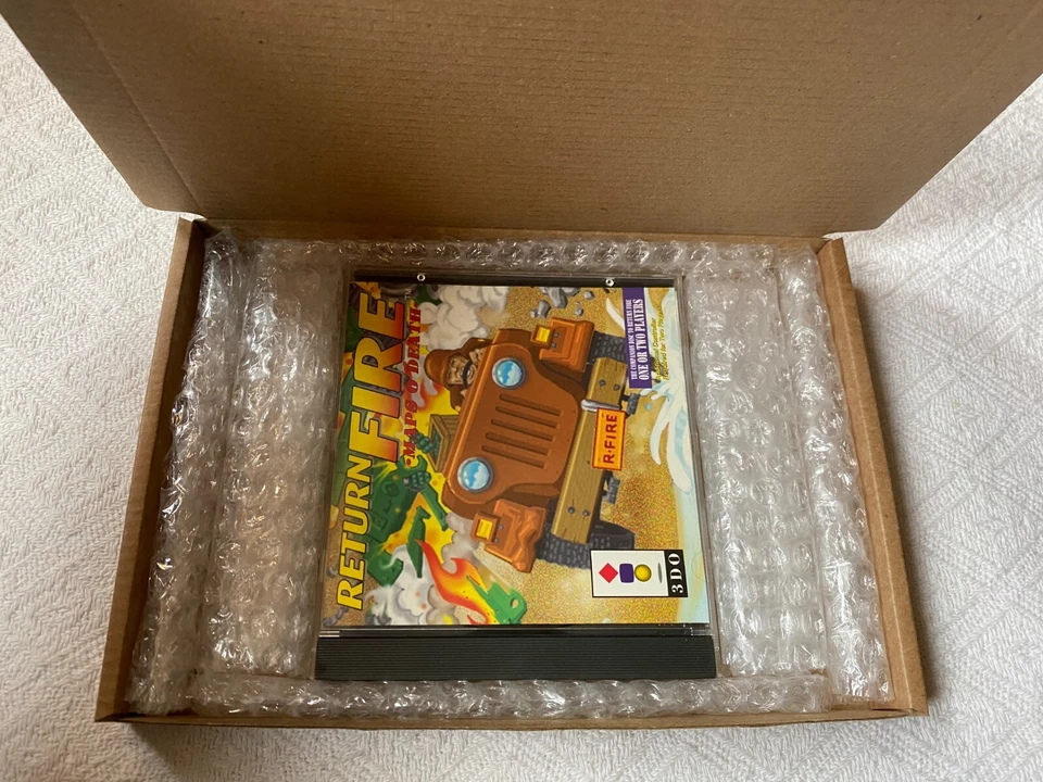Return Fire Maps O Death 3DO - UK PAL VGC CIB - High Quality Packing - Tracked - Image 3 of 4