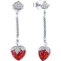 Ohrringe Ohrstecker 925 Silber Emaille Echtschmuck Damenschmuck Sterlingsilber