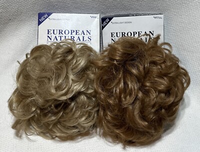 Lot If 2 European Naturals Collection, Curly Hair Pre-owned. (B-4)