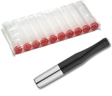 Denicotea Zigarettenspitze Cigarette Holder schwarz + 10 Filter Zigarettenhalter