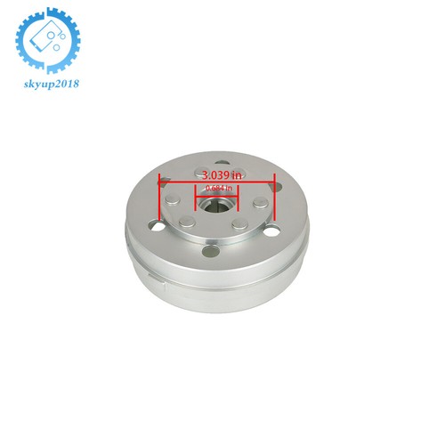 For YAMAHA BANSHEE 350 YFZ350 CNC Lightened / Balanced FLYWHEEL ROTOR 1987-2006 - Foto 7 di 9