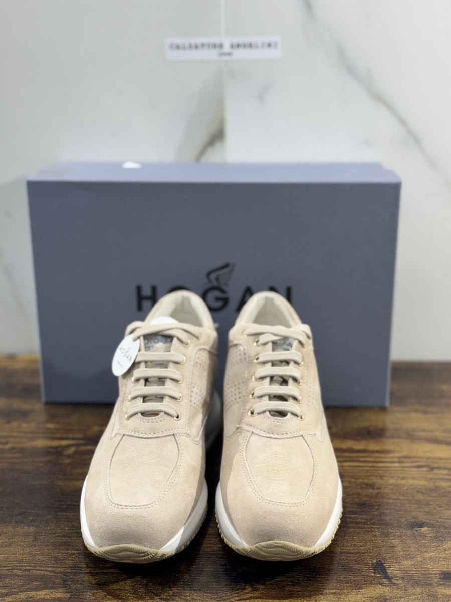 スニーカー HOGAN Woman Sneakers Beige HXW5640ES90U37 8O90 HOGAN: Sneakers woman - Beige | Hogan sneakers