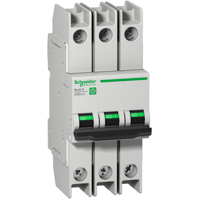 4er Pack * Schneider Electric M9F52308 Multi9 C60BPR 3P C 8A MCB