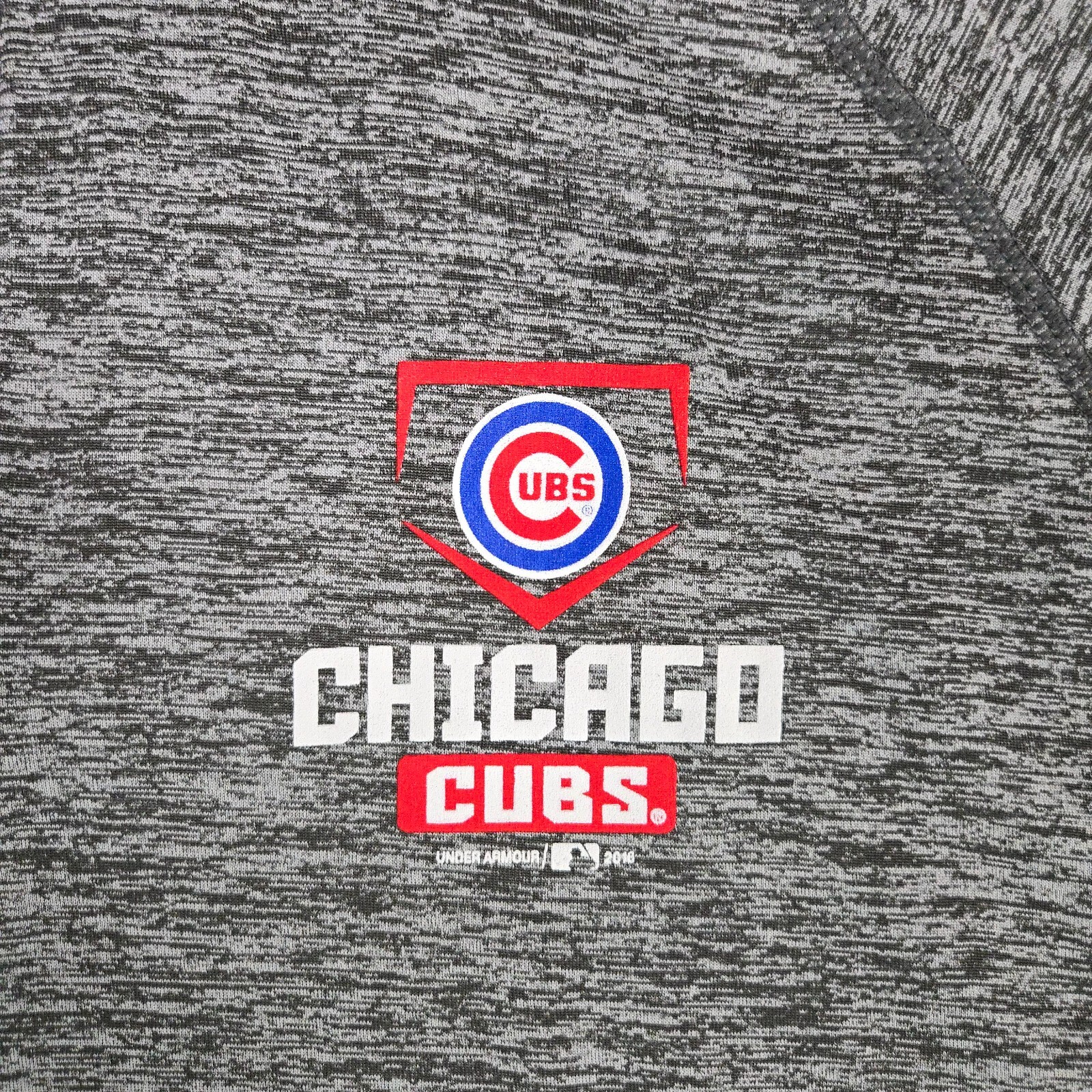 UNDER ARMOUR x CHICAGO CUBS Sz 2XL Lightweight HeatGear 1/4 Zip Pullover Mens image 9